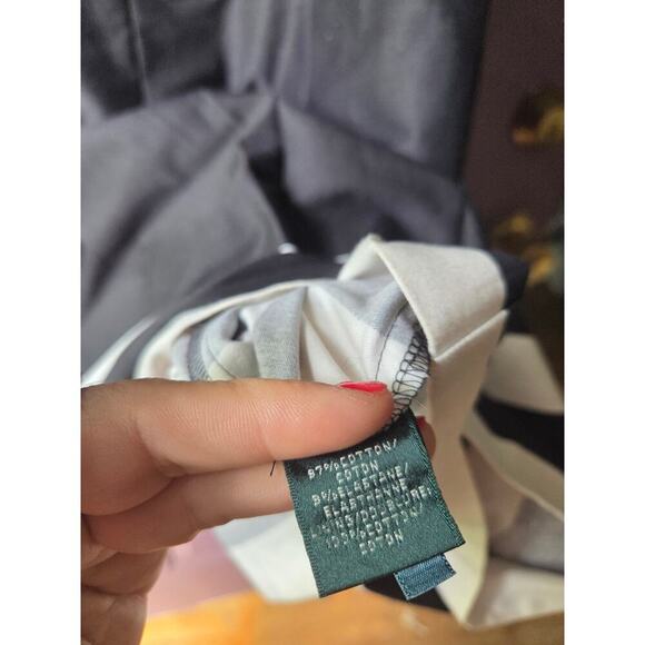 Lauren By  Ralph Lauren Midi Dress Black and White Plus Size 16 With Stretch! - Picture 6 of 6